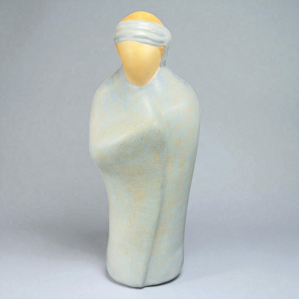 1984 Jack Black Native American Art Pottery Navajo Figurine Abstract Figurine